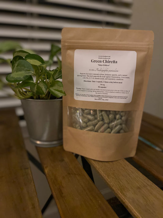 Green Chiretta (Andrographis paniculata) - Juvie Wellness Co.